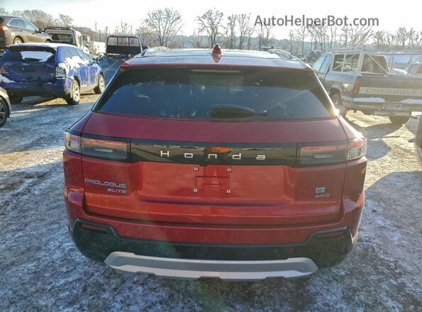 3GPKHZRJ8RS513020 2024 HONDA PROLOGUE Red Вид салону спереду