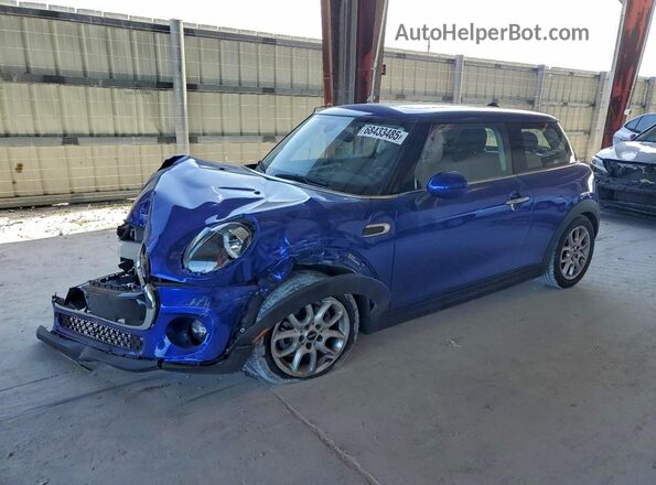 WMWXP5C52K2H29896 2019 MINI COOPER Blue 