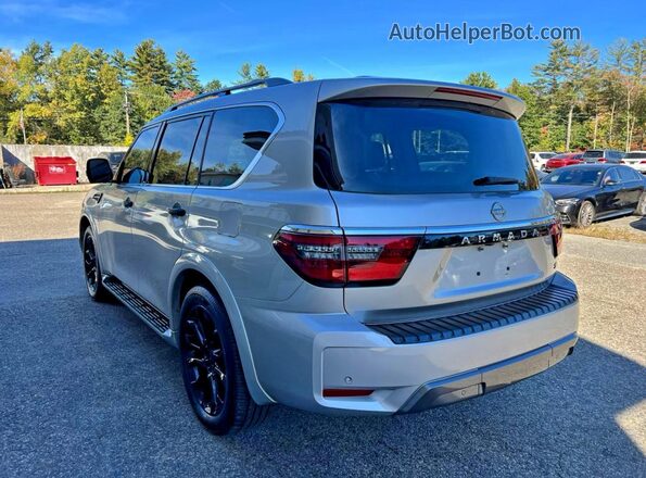 JN8AY2BA1M9372547 2021 NISSAN ARMADA Серебряный 
