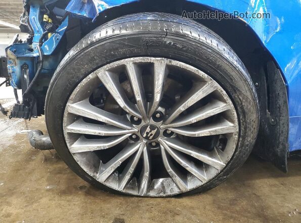 KNAE25LA0K6060035 2019 KIA STINGER Blue 