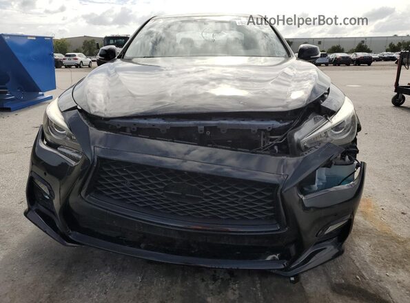 JN1EV7AP9KM541848 2019 INFINITI Q50 Black Вид ззаду