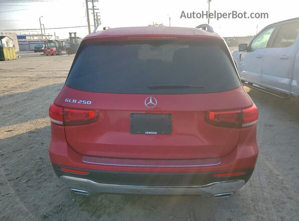 W1N4M4GB5MW087667 2021 MERCEDES-BENZ GLB-CLASS Red 