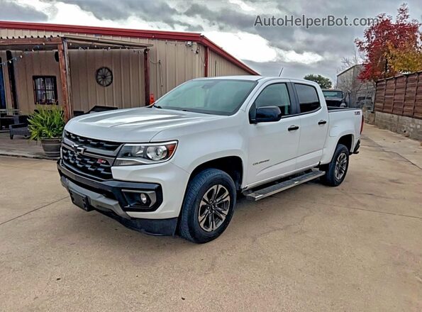 1GCGTDEN7N1189541 2022 CHEVROLET COLORADO White Rear right