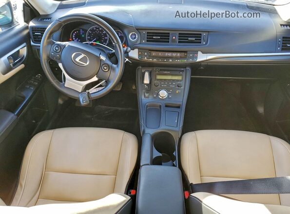 JTHKD5BH5G2270898 2016 LEXUS CT Gray Սարքավորումների վահանակի տեսք