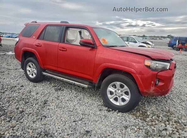 JTEEU5JRXN5256186 2022 TOYOTA 4RUNNER Красный Вид спереди
