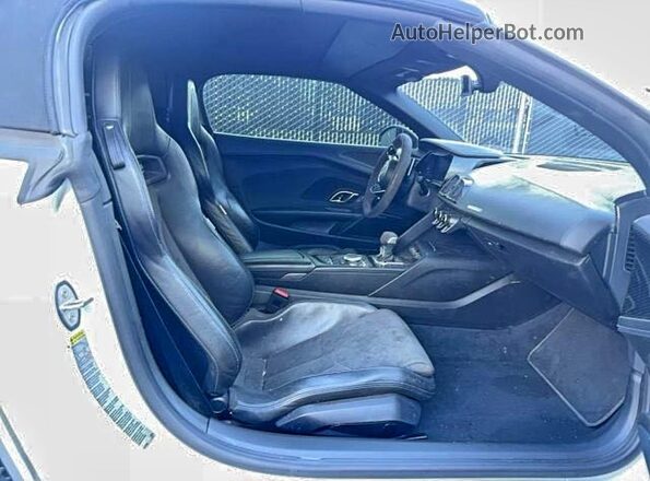 WUA4BCFX5M7901463 2021 AUDI R8 White უკანა ხედი