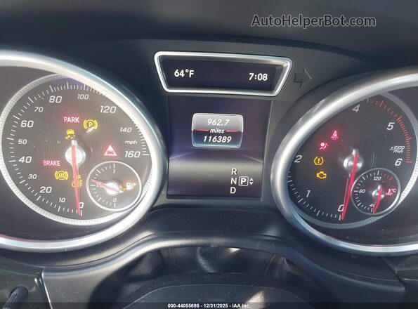 4JGDA0EB8GA685518 2016 MERCEDES-BENZ GLE 300D Black Vista de los asientos traseros