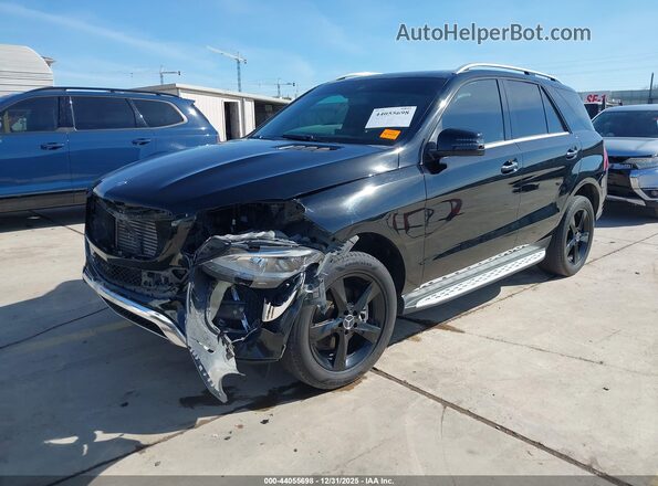 4JGDA0EB8GA685518 2016 MERCEDES-BENZ GLE 300D Black Vista tres cuartos delantera izquierda