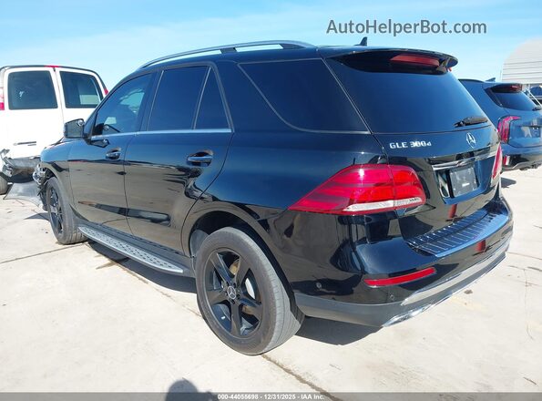 4JGDA0EB8GA685518 2016 MERCEDES-BENZ GLE 300D Black Trasero izquierdo