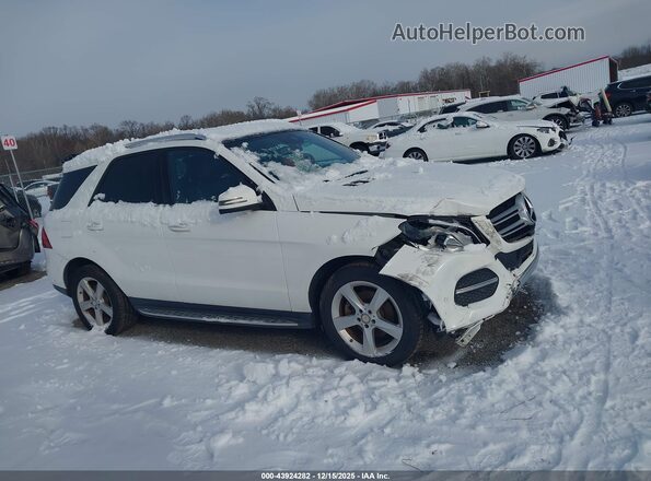 4JGDA0EBXGA681812 2016 MERCEDES-BENZ GLE 300D White Вид задньої частини салону