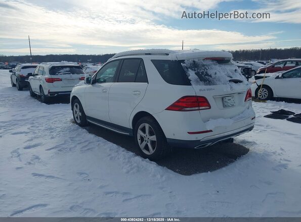 4JGDA0EBXGA681812 2016 MERCEDES-BENZ GLE 300D White Задня ліва чверть