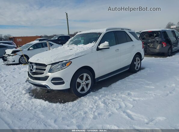 4JGDA0EBXGA681812 2016 MERCEDES-BENZ GLE 300D White Передня ліва чверть
