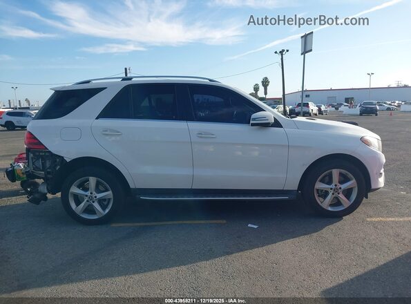 4JGDA5GB1KB213903 2019 MERCEDES-BENZ GLE 400 Белый Вид задней части салона