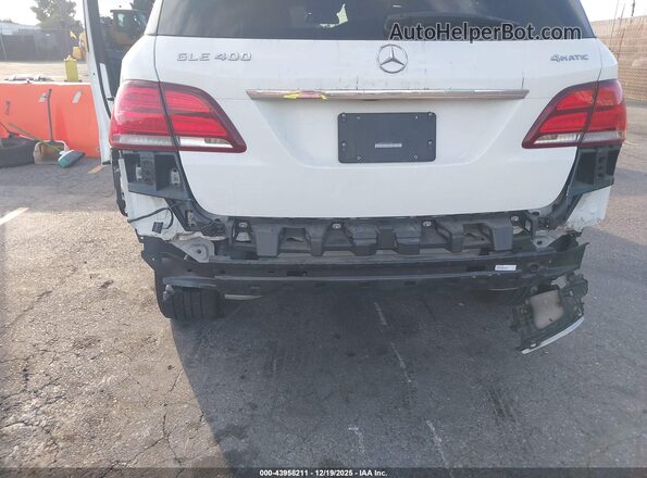 4JGDA5GB1KB213903 2019 MERCEDES-BENZ GLE 400 Белый 