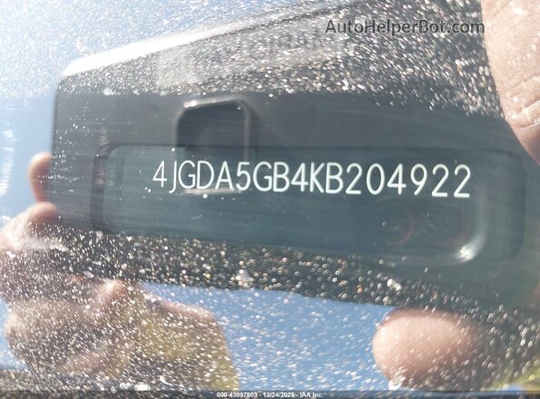 4JGDA5GB4KB204922 2019 MERCEDES-BENZ GLE 400 Черный 