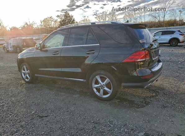 4JGDA5HB0JB042719 2018 MERCEDES-BENZ GLE Черный Задняя левая четверть