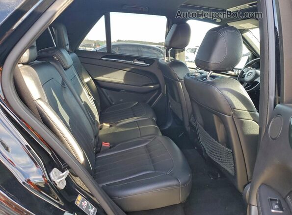 4JGDA5HB0JB042719 2018 MERCEDES-BENZ GLE Черный Вид задних сидений