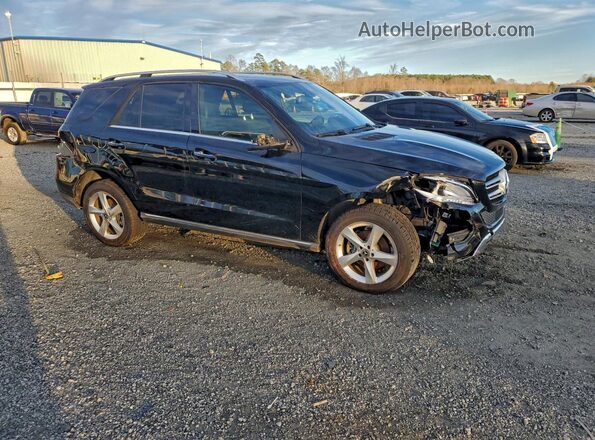 4JGDA5HB0JB042719 2018 MERCEDES-BENZ GLE Черный Передняя правая четверть