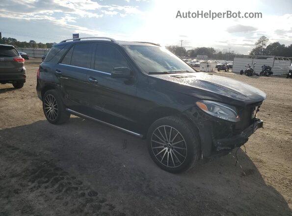 4JGDA5HB1HA850884 2017 MERCEDES-BENZ GLE Black Delantero derecho