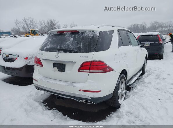 4JGDA5HB4GA770364 2016 MERCEDES-BENZ GLE 350 Белый 