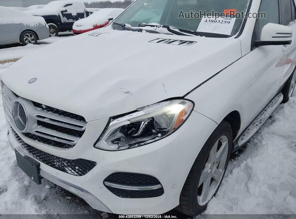 4JGDA5HB4GA770364 2016 MERCEDES-BENZ GLE 350 Белый 