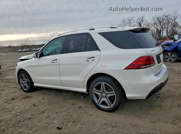 4JGDA5HB6GA792303 2016 MERCEDES-BENZ GLE White უკანა მარცხენა