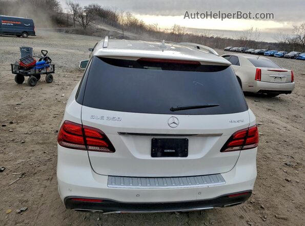 4JGDA5HB6GA792303 2016 MERCEDES-BENZ GLE White უკანა ხედი
