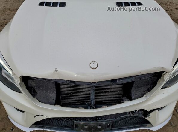 4JGDA5HB6GA792303 2016 MERCEDES-BENZ GLE White ძრავის განყოფილების ხედი