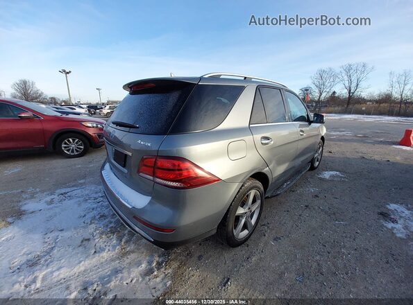 4JGDA5HB7GA723460 2016 MERCEDES-BENZ GLE 350 Gray Trasero derecho
