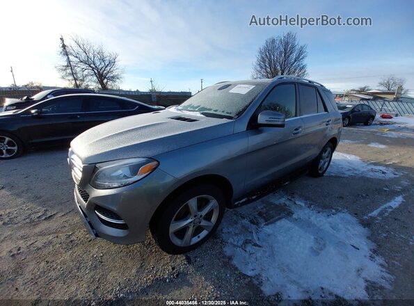4JGDA5HB7GA723460 2016 MERCEDES-BENZ GLE 350 Gray Vista tres cuartos delantera izquierda