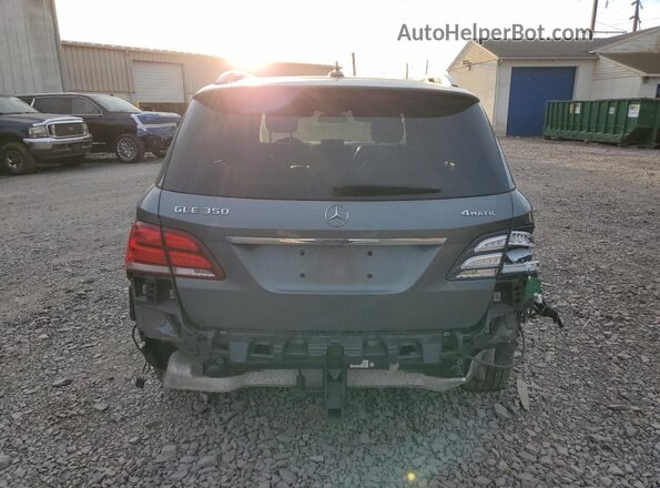 4JGDA5HB9HA968973 2017 MERCEDES-BENZ GLE Gray Vista trasera