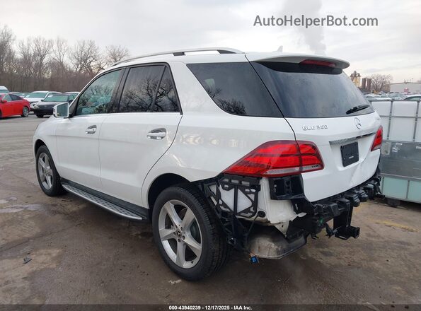 4JGDA5HBXJB137921 2018 MERCEDES-BENZ GLE 350 White Задня ліва чверть