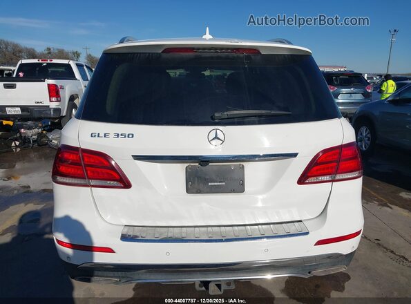 4JGDA5JB2HA837233 2017 MERCEDES-BENZ GLE 350 White 