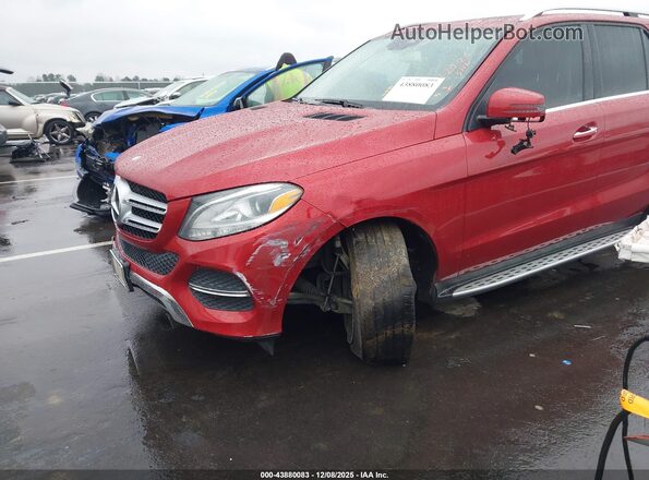 4JGDA5JB6GA666081 2016 MERCEDES-BENZ GLE 350 Красный 