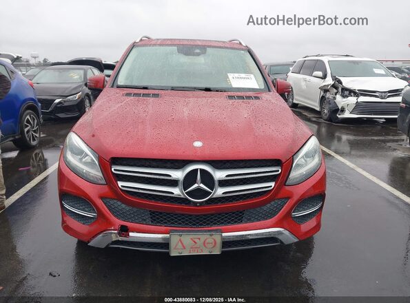 4JGDA5JB6GA666081 2016 MERCEDES-BENZ GLE 350 Красный 