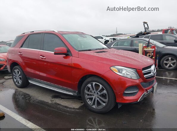 4JGDA5JB6GA666081 2016 MERCEDES-BENZ GLE 350 Красный 