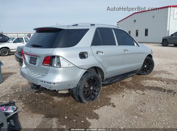 4JGDA5JB6HA864239 2017 MERCEDES-BENZ GLE 350 Silver Задня права чверть