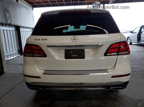 4JGDA5JB6JB128322 2018 MERCEDES-BENZ GLE White 