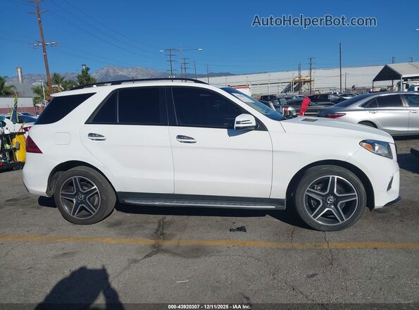 4JGDA5JB6JB173115 2018 MERCEDES-BENZ GLE 350 White Rear interior view