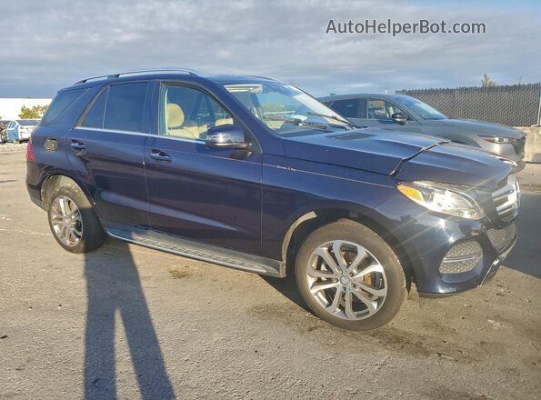 4JGDA5JB9GA643877 2016 MERCEDES-BENZ GLE Blue Առջևի աջ