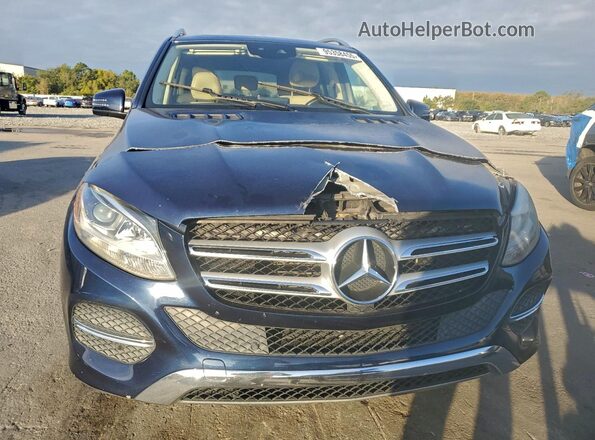 4JGDA5JB9GA643877 2016 MERCEDES-BENZ GLE Blue Դիմացի տեսք