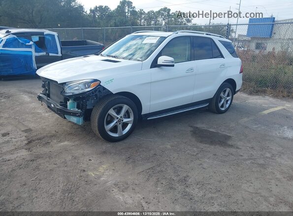 4JGDA5JB9HA926099 2017 MERCEDES-BENZ GLE 350 White წინა მარცხენა ხედი სამი მეოთხედიდან