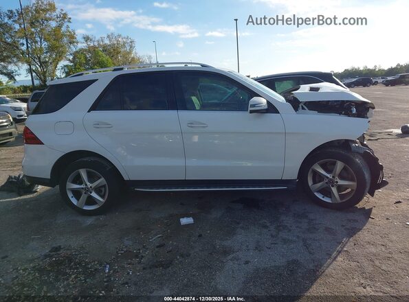 4JGDA5JBXJB175434 2018 MERCEDES-BENZ GLE 350 White 