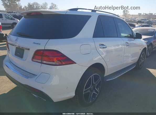 4JGDA6DB5JB066560 2018 MERCEDES-BENZ GLE 550E PLUG-IN HYBRID White Задня права чверть