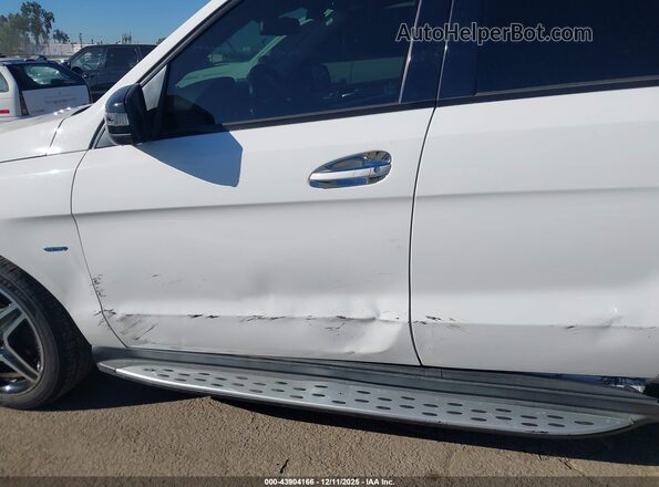 4JGDA6DB5JB066560 2018 MERCEDES-BENZ GLE 550E PLUG-IN HYBRID White Вид спереду