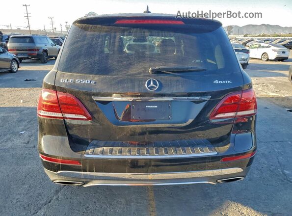 4JGDA6DB9HA901043 2017 MERCEDES-BENZ GLE Black Rear view