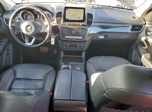 4JGDA6DB9HA901043 2017 MERCEDES-BENZ GLE Black Dashboard view