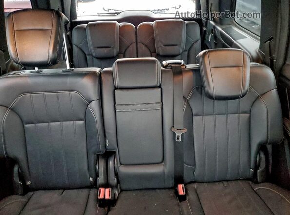 4JGDF2EE4GA704668 2016 MERCEDES-BENZ GL-CLASS Black Rear seats view