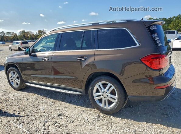 4JGDF6EE0GA698763 2016 MERCEDES-BENZ GL-CLASS Brown Հետևի ձախ
