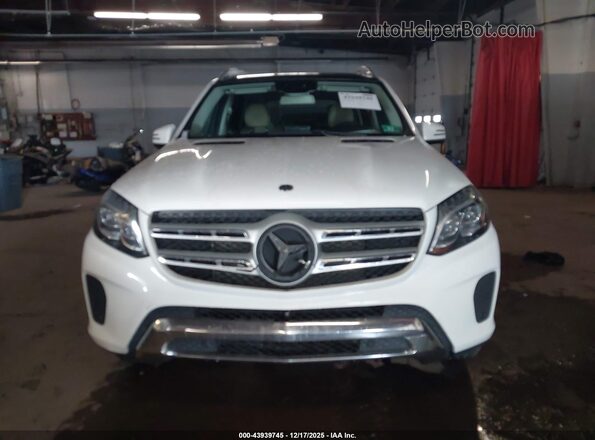 4JGDF6EE0JB023061 2018 MERCEDES-BENZ GLS 450 White Вид щитка приладів